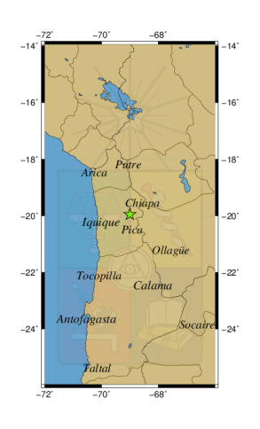 Sismo a 66 km al NE de Pica